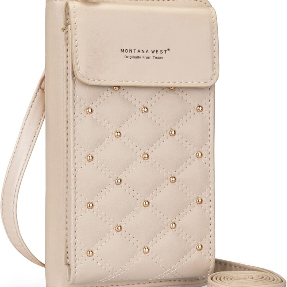 Small Crossbody Cell Phone Purse for Women RFID Blocking Cellphone Wallet
